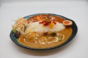 あいがけWカレーライス
