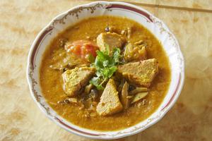 ヴィーガンナタラジきのこカレー Vegan Nataraj mushroom