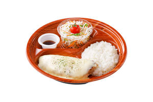 とろけるチーズインバーグディッシュ(シングル)