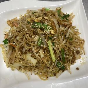 焼き担々麺(麻辛味)