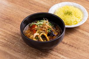 バターシーフードベジスープカレー Seafood Soup Curry