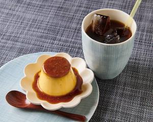 有馬屋プリン+アイスコーヒー