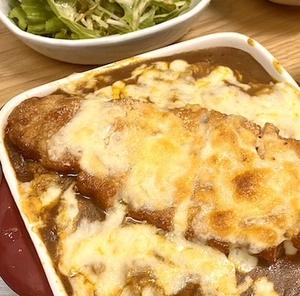 カツカレーチーズ玄米ドリア