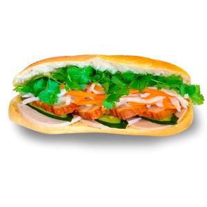 豚バラ香辛料焼きバインミーBnh m x xu