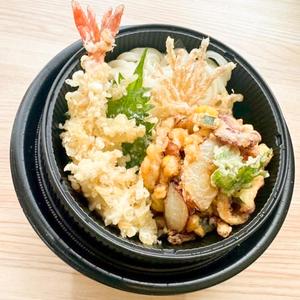 天ぷらうどん弁当
