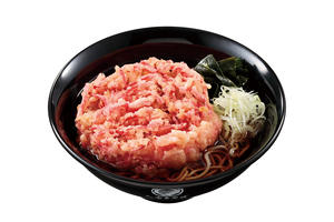 富士そば 富士そばの名物天種! 紅生姜天そば・うどん