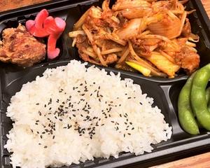 豚キムチ炒め弁当