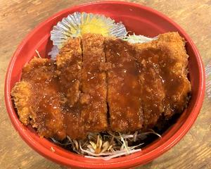 ソースチキンカツ丼
