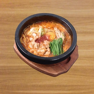 旨辛ホルモンうどん