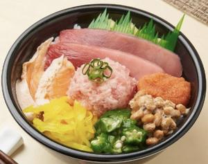 魚丼 爆盛丼(5)