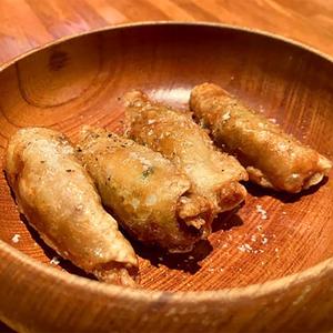 鶏皮餃子
