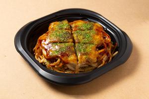 肉玉うどん+しそ・チーズトッピング