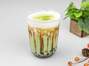 抹茶ミルクタピオカ