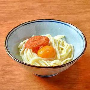 明太子釜玉うどん