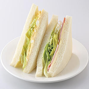 カフェ・ド・クリエ たまこハムミックス Egg ＆ Ham Mix Sandwich