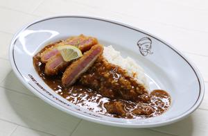 厚切りポークハムカツカレー