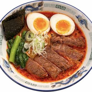 和牛ピリ辛ラーメンWagyu spicy ramen