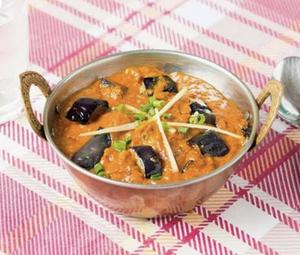 茄子キーマカレーeggplant keema curry