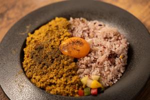 山椒味噌キーマカレー