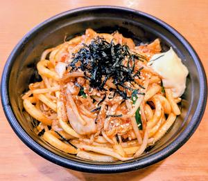 キムチーズ焼きうどん