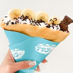 チョコバナナ生クリーム