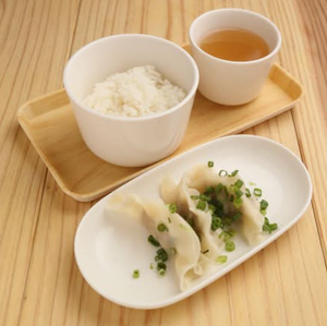 ごはん餃子セット