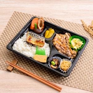 焼きサバ・生姜焼き弁当(白米) ※つや姫