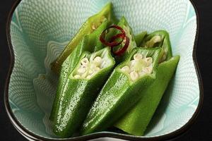 オクラのナムル(OKRA-NAMUL)