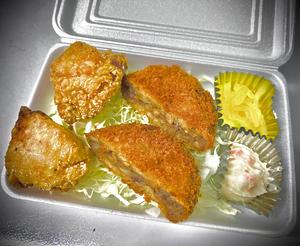 からあげメンチ弁当
