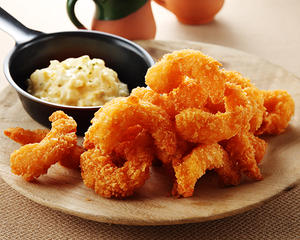 太陽のトマト麺 ポップコーンシュリンプ (L)