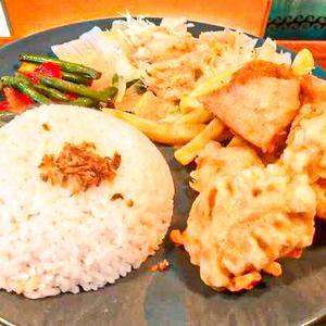 カレー風味鳥から揚げ弁当