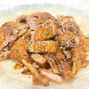 甘い風味焼きアヒル