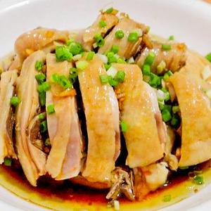 鶏肉ネギソスかけ