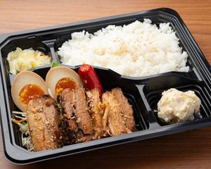 豚角煮弁当