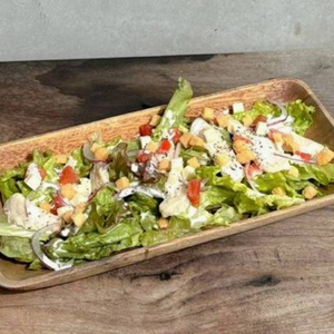 【さっぱり柔らか】蒸し鶏のパワーバランスサラダ Steamed Chicken Caesar Salad