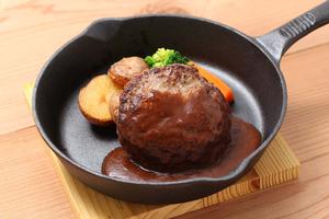【人気メニュー】肉汁ハンバーグステーキ