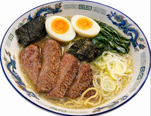 辛くない和牛ラーメンNon spicy Wagyu ramen