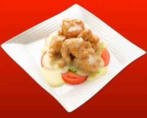 梅蘭 大エビのマヨネーズ和え