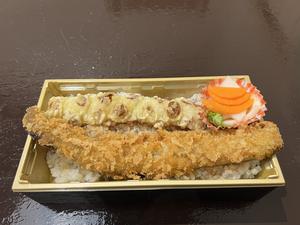 純国産鰻フライののり無し弁