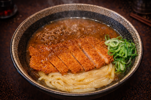 #カツカレー釜玉
