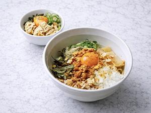 ミニ大和丼＆まぜそばセット