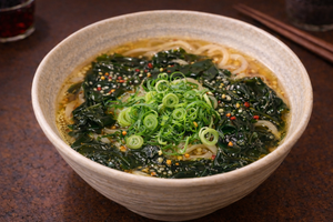 #わかめうどん