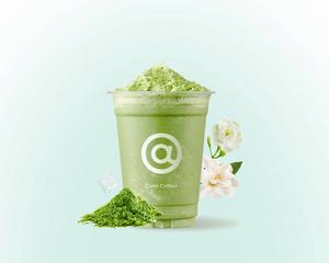 cotti coffee 抹茶 x ジャスミンのスムージー