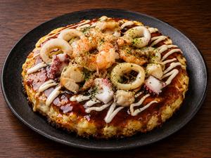 海鮮お好み焼き