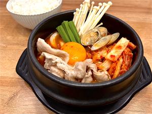 豚キムチ純豆腐/Pork Kimchi sundubu