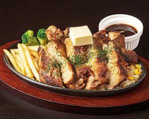 【お肉2倍】バター ダブルNYジャークチキンステーキBOX