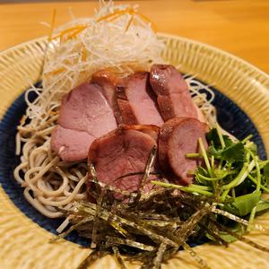 冷たい鴨南蛮