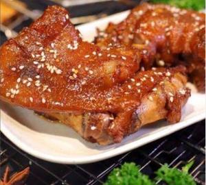 炭猪蹄(2本)豚足の炭焼き