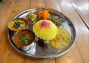 チキンカレー＆蓮根タンタンキーマ