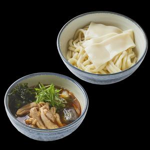 三陸産わかめ鶏汁うどん